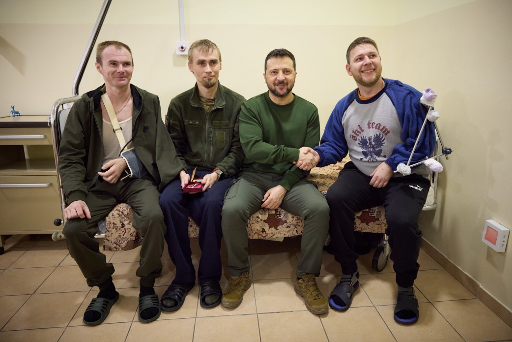 Владимир Зеленский побывал с рабочим визитом в Сумской области. Фото: ОП