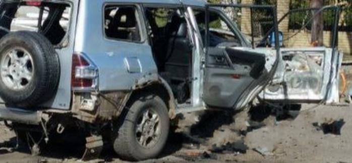 В Луганской области подорвали автомобиль местного коллаборанта, фото: российские СМИ