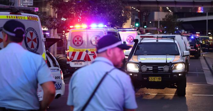 Різанина в Сіднеї. Фото: AFP