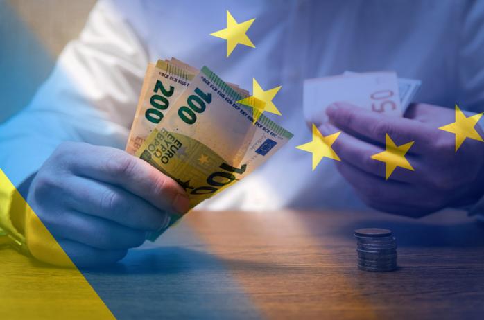 Украина в мае может получить еще около 2 млрд евро от ЕС. Фото: