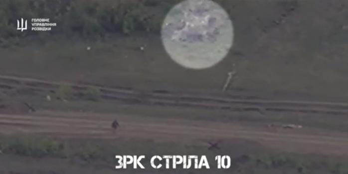 Обезвреживание российского ЗРК, скриншот видео