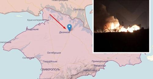 Джанкой в огне - на аэродроме в Крыму раздались взрывы