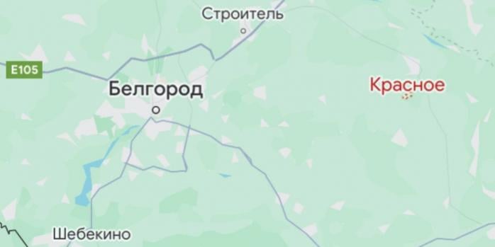 В Белгородской области рф упала российская рекета X-59, карта: Astra