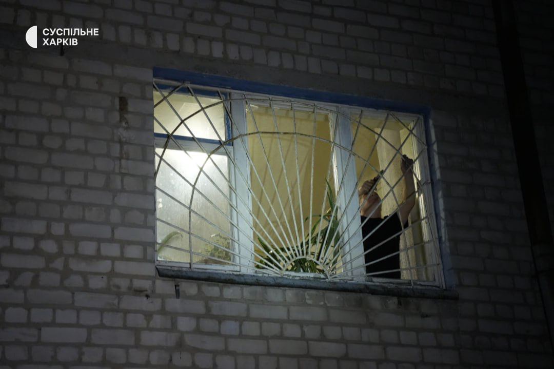 Наслідки нічного обстрілу Харкова. Фото: «Суспільне»