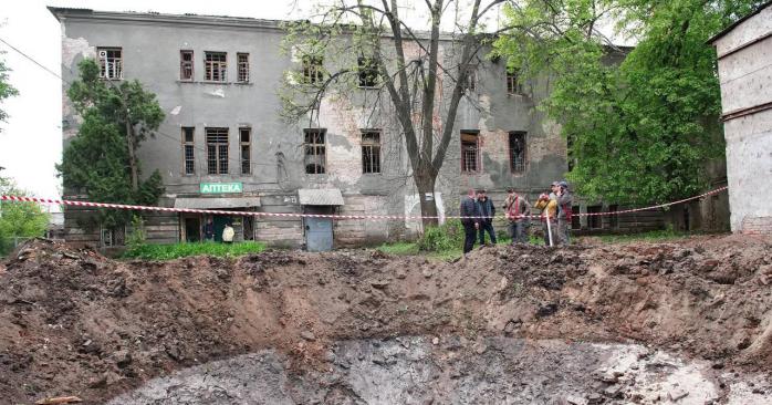 Психиатрическая больница в Харькове попала под обстрел. Фото: прокуратура