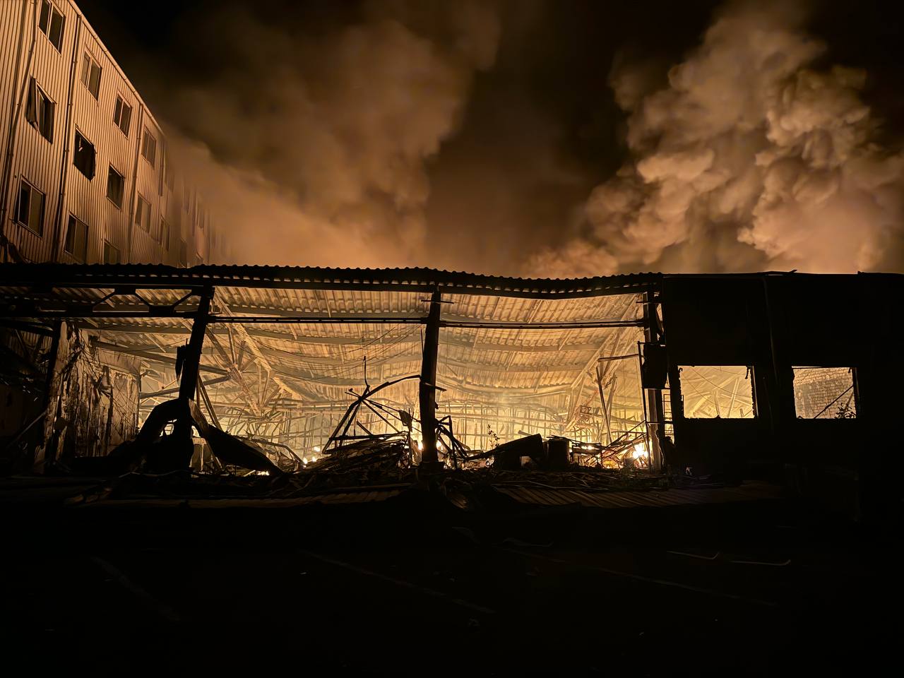 Руйнування в Одесі. Фото: ДСНС
