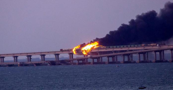 Кислица иронически намекнул на уничтожение Крымского моста. Фото: