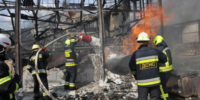 В Кропивницком ликвидировали масштабный пожар, фото: ГСЧС