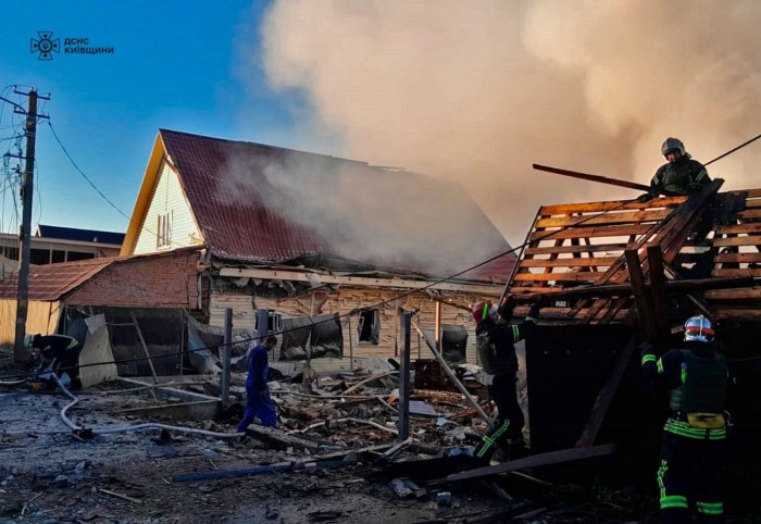 Наслідки масованої російської атаки по Україні, фото: МВС