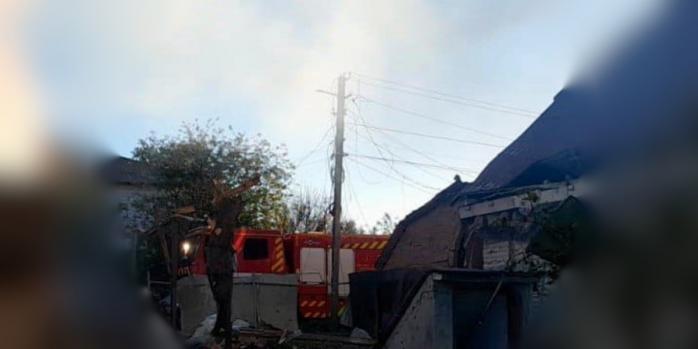У Вишгородському районі зникало світло внаслідок російської повітряної атаки, фото: ДСНС