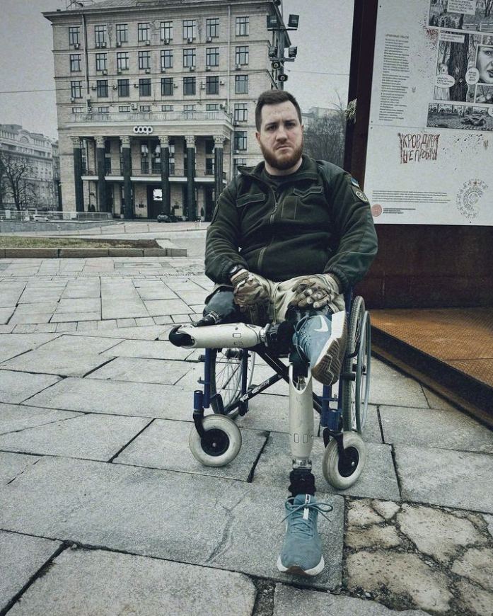 ТЦК надіслав повістку ветерану без двох ніг. Фото: Олег Симороз 