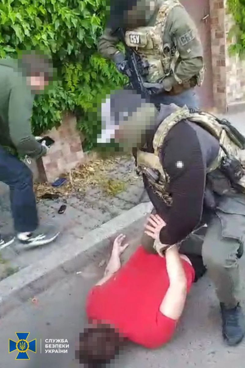 Російський агент шпигував за позиціями української ППО біля Чорного моря. Фото: СБУ