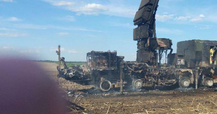 ЗСУ знищили російський комплекс С-400 на Донеччині. Фото: соцмережі