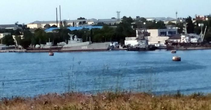 Корабель «Олександрівець» виявили партизани. Фото: «Атеш»