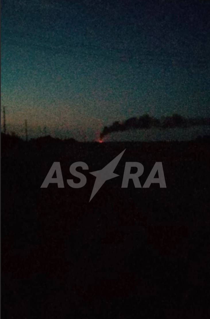 БпЛА атакували аеродром та нафтобазу в росії. Фото: соцмережі