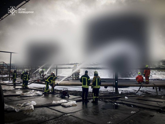Масштабну пожежу ліквідували на Київщині, фото: ДСНС