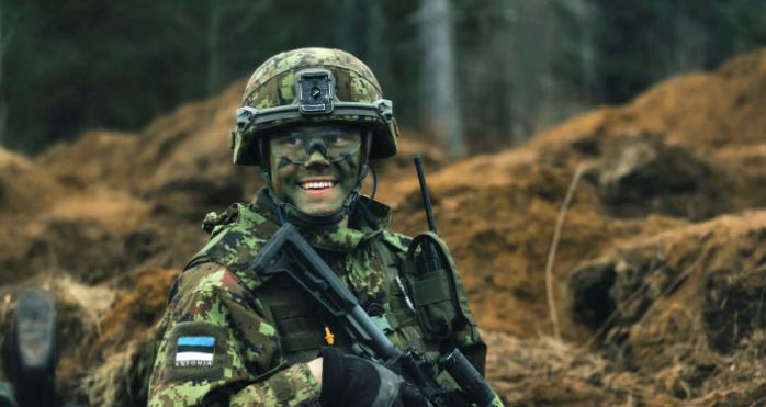Естонія готова говорити про відправлення своїх військ до України. Фото: 