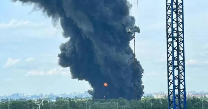 Дрони атакували склад з боєприпасами у Воронезькій області. Фото: 