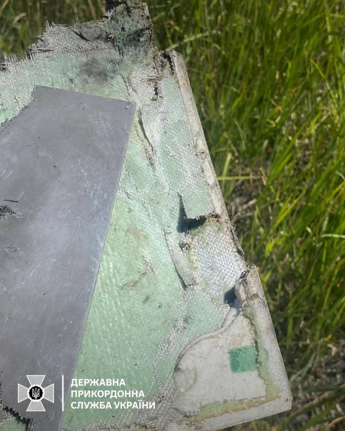 Знищений російський безпілотник, фото: ДПСУ