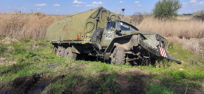 Знищену російську колону в Курській області показали на відео. Фото: 