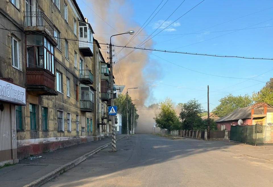 Руйнування в Краматорську. Фото: МВС
