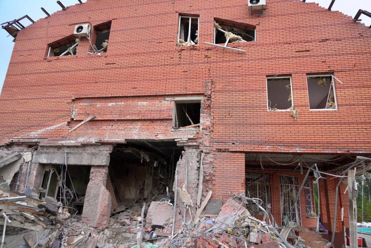 Наслідки обстрілу Запоріжжя. Фото: ОВА