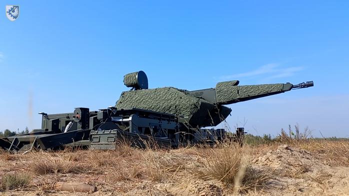 Повітряні сили показали, як зенітний комплекс Skynex відпрацьовує по цілях