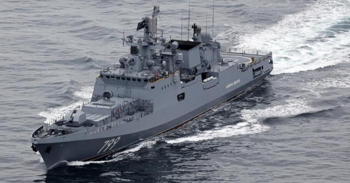 росія вивела у Чорне море два носії ракет «Калібр». Фото: РосЗМІ