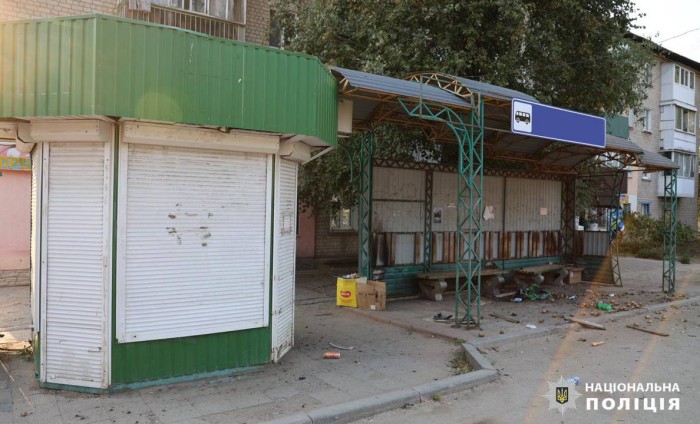 Наслідки російського удару по Куп’янську, фото: Національна поліція