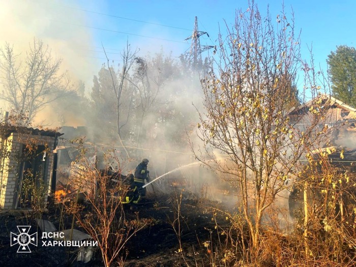 Наслідки російського авіаудару по Куп’янську, фото: ДСНС