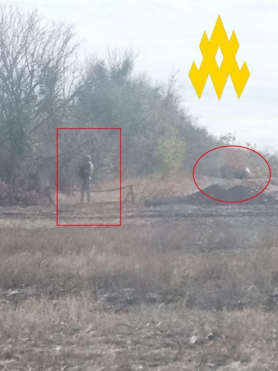 Російські десантники втекли з позицій після удару ЗСУ. Фото: «АТЕШ»