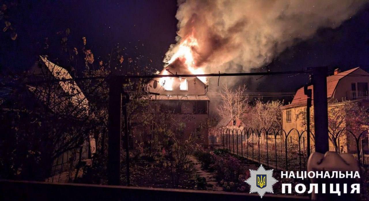 Руйнування на Київщині. Фото: ОВА