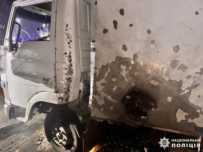 Наслідки російської повітряної атаки, фото: поліція Київщини