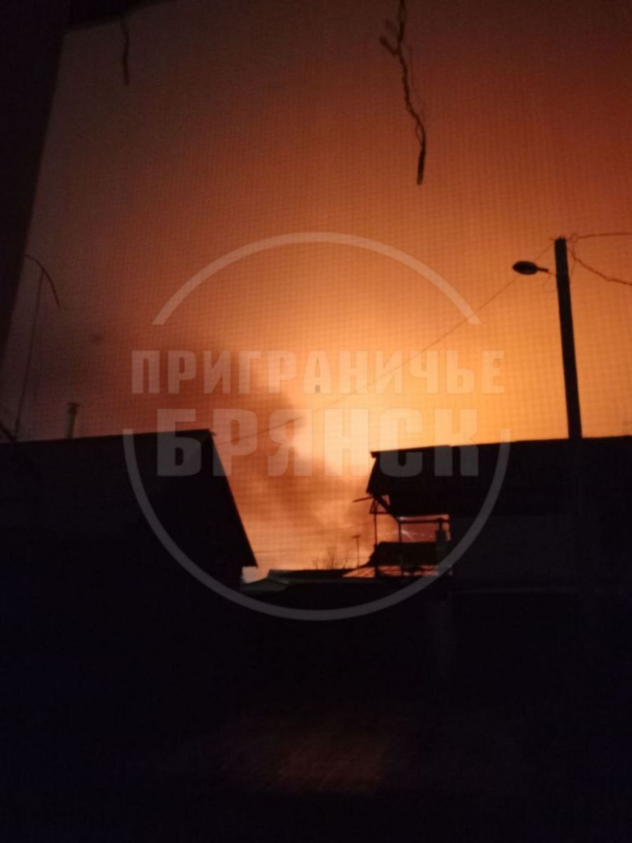 Безпілотники атакували російський Брянськ. Фото: місцеві пабліки