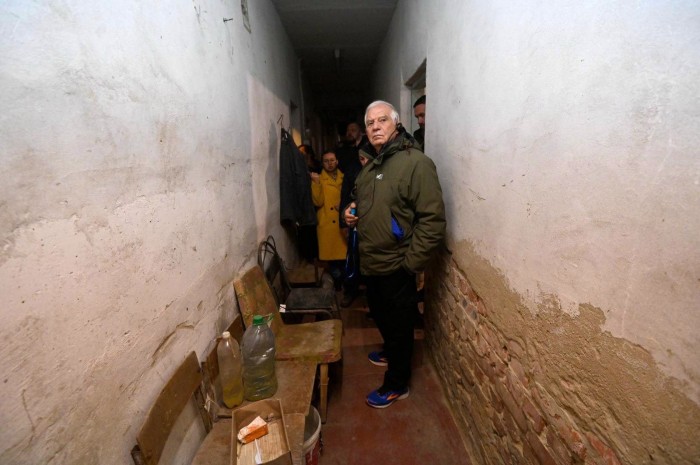 Жозеп Боррель відвідав село Ягідне на Чернігівщині, фото: Josep Borrell Fontelles