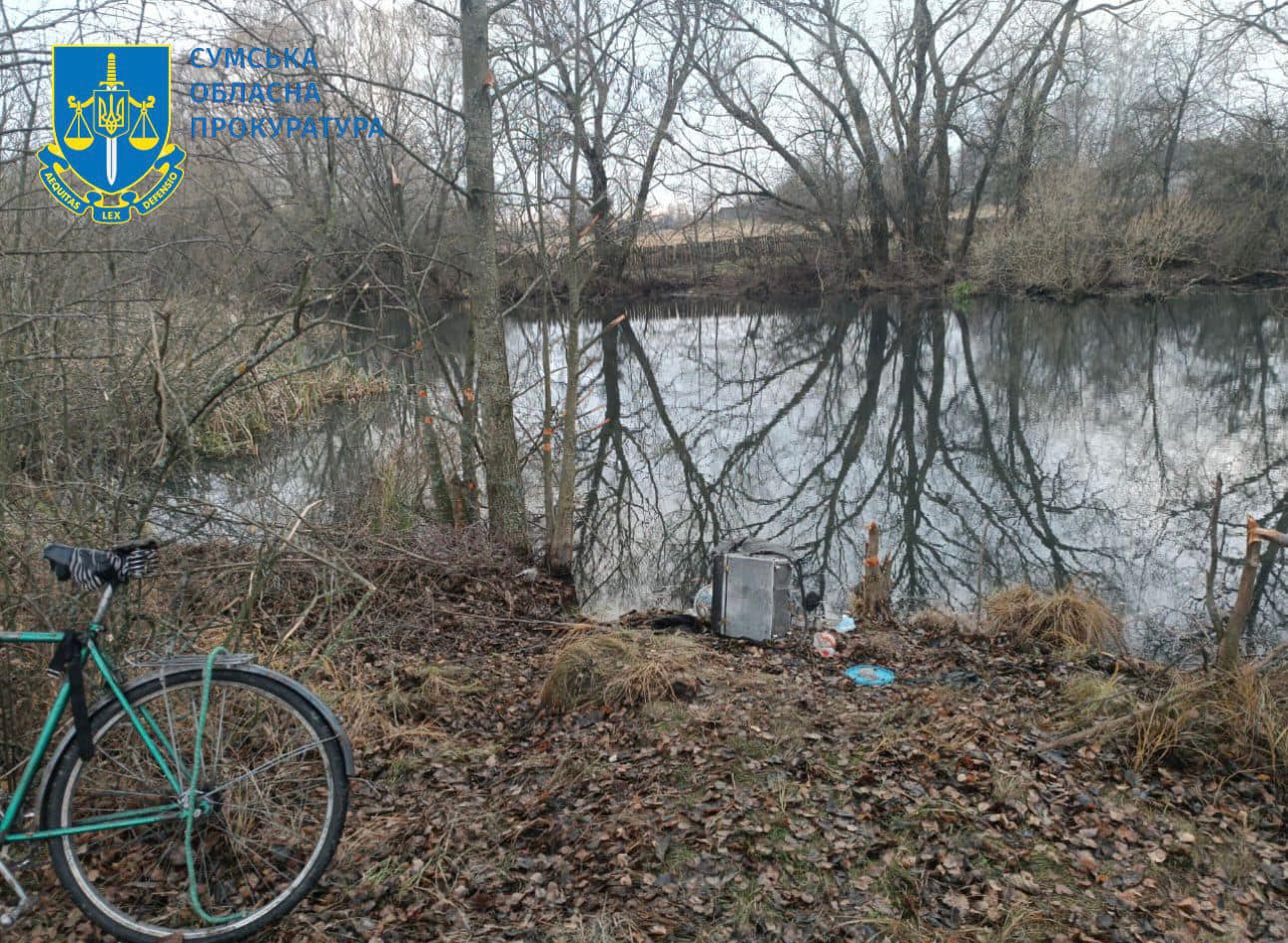 Російські військові вбили рибалку на Сумщині. Фото: прокуратура