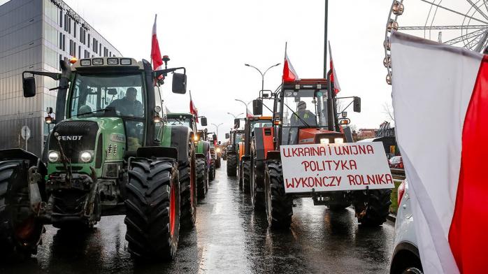 Поляки заблокували український кордон. Фото: 