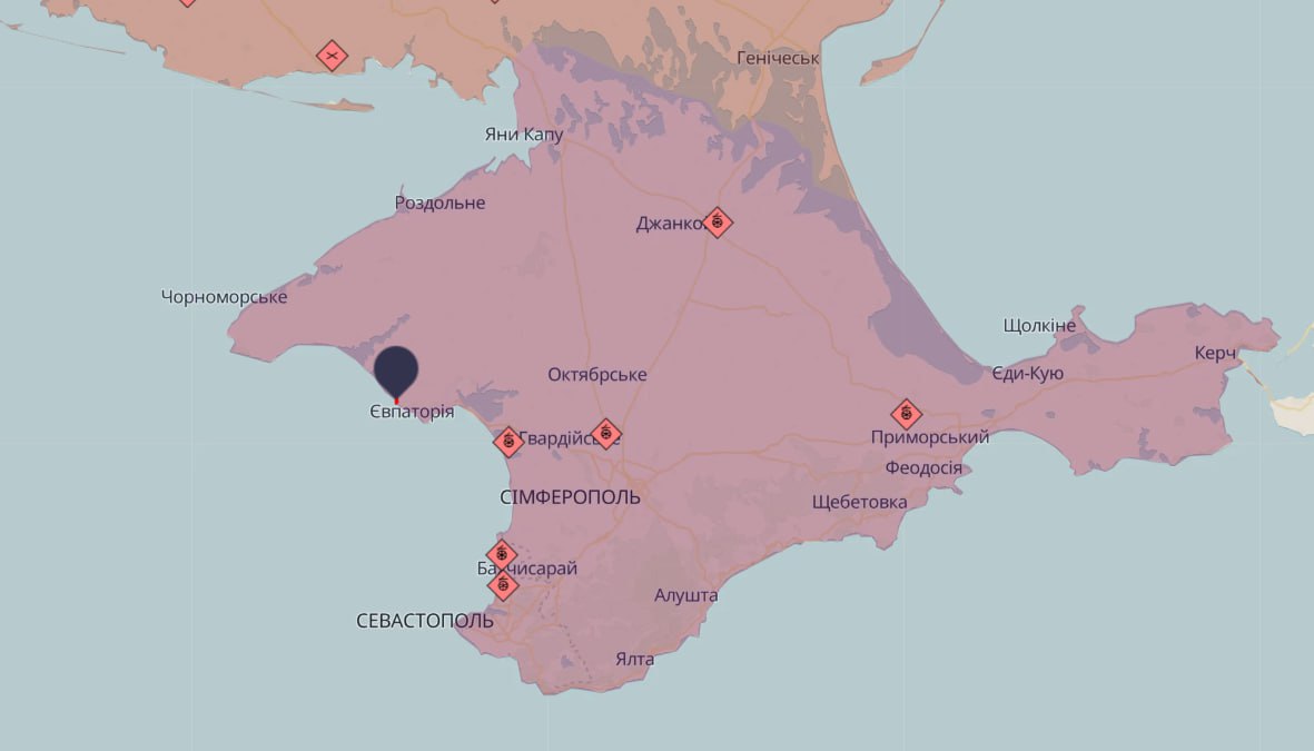 Потужний вибух прогримів в окупованому Криму. Фото: соцмережі