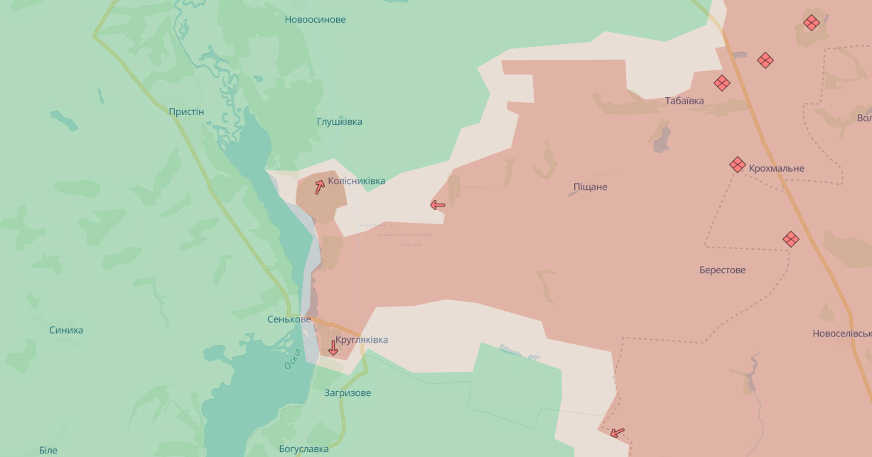 Війна в Україні. Карта: DeepState