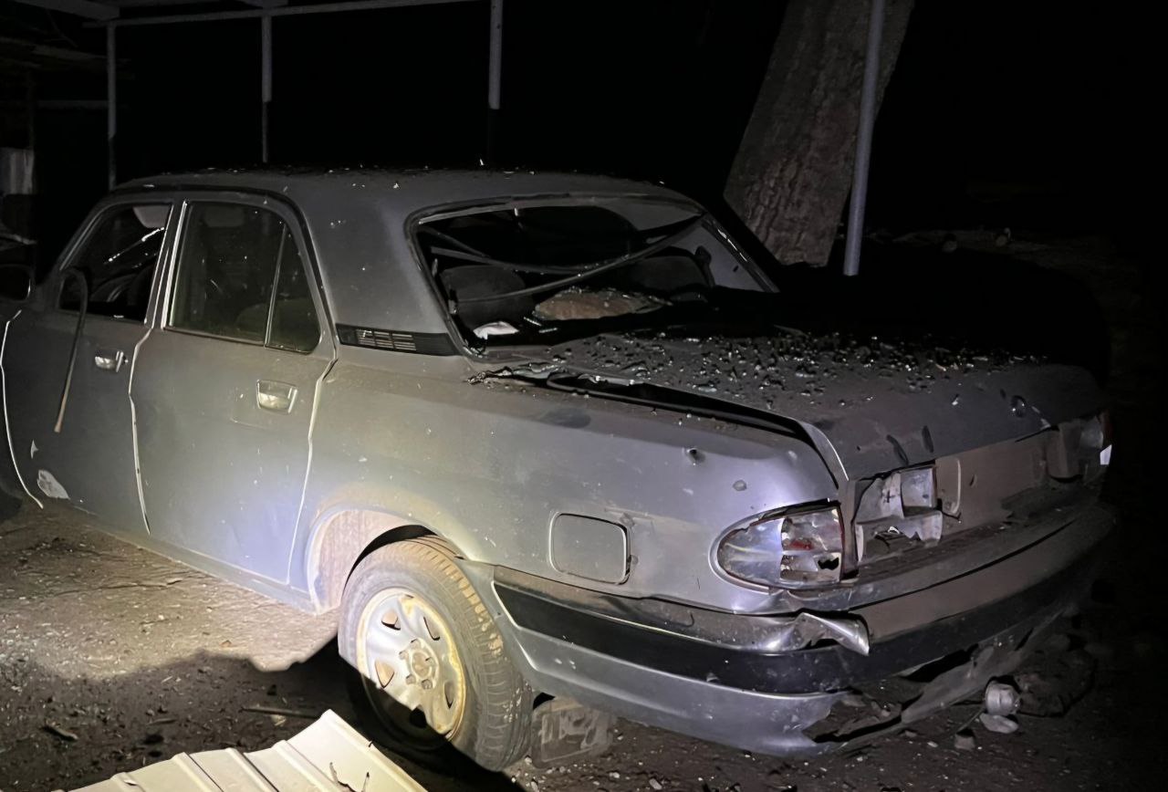 Ворог з «Градів» та артилерії бив по Нікополю. Фото: ОВА