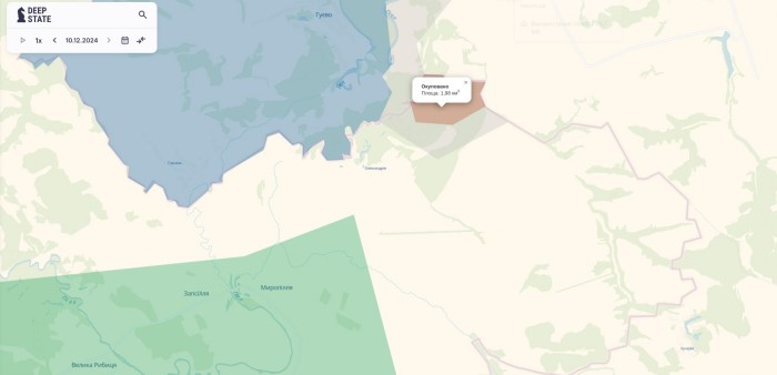 Карта: DeepState