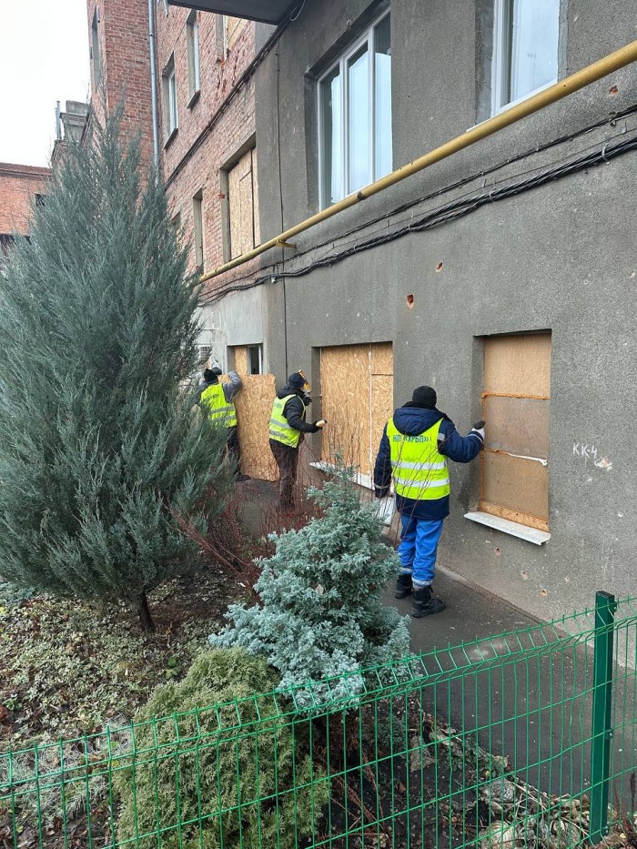 Наслідки російської атаки по Харкову, фото: Харківська міська рада