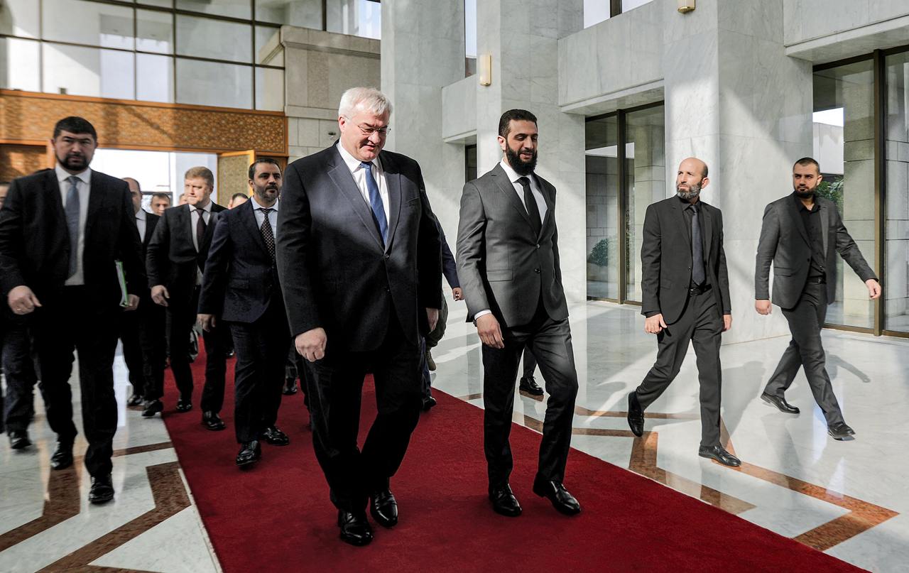 Сибіга зустрівся з новим лідером Сирії. Фото: Getty Images