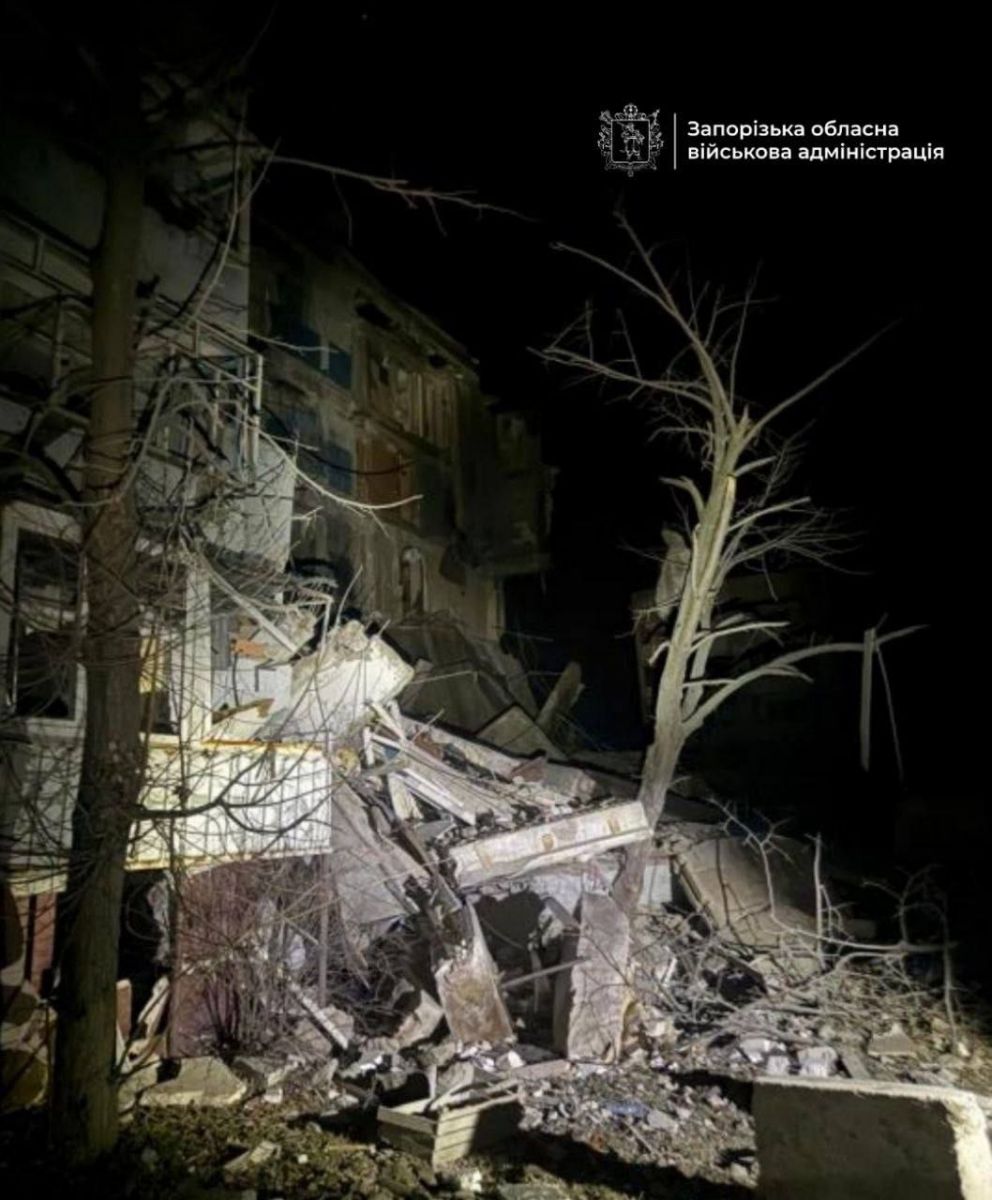 Росіяни скинули 11 КАБів по Степногірську. Фото: Іван Федоров