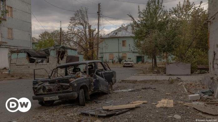 В Курахово продолжаются городские бои, город в полуразрушенном состоянии 