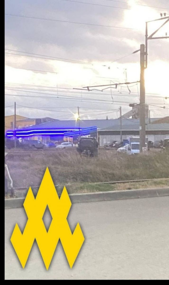 Техніка рф на залізничній станції Євпаторії. Фото: «АТЕШ»