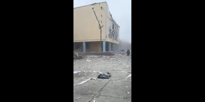 Последствия российского удара по Кривому Рогу, скриншот видео