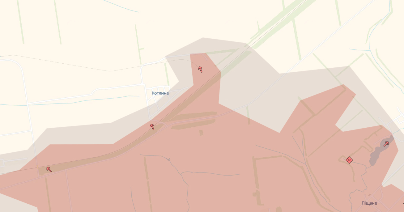 Російські війська просунулися біля Великої Новосілки. Карта: DeepState