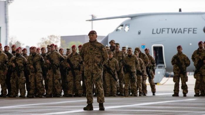 Немецкие миротворцы в Украине. Фото: