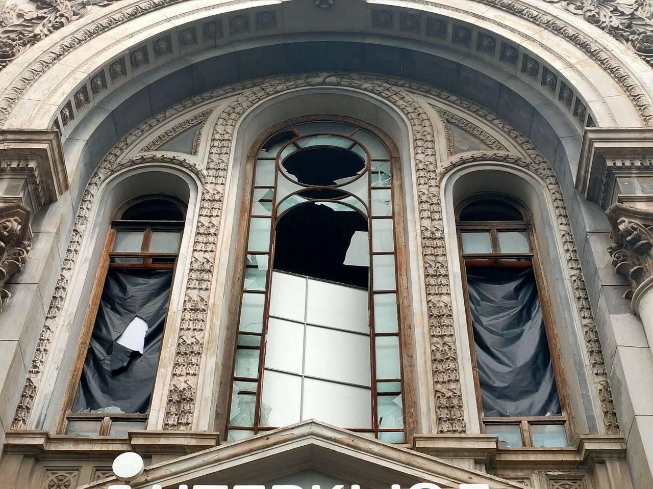 Пошкодження в Одесі. Фото: Геннадій Труханов